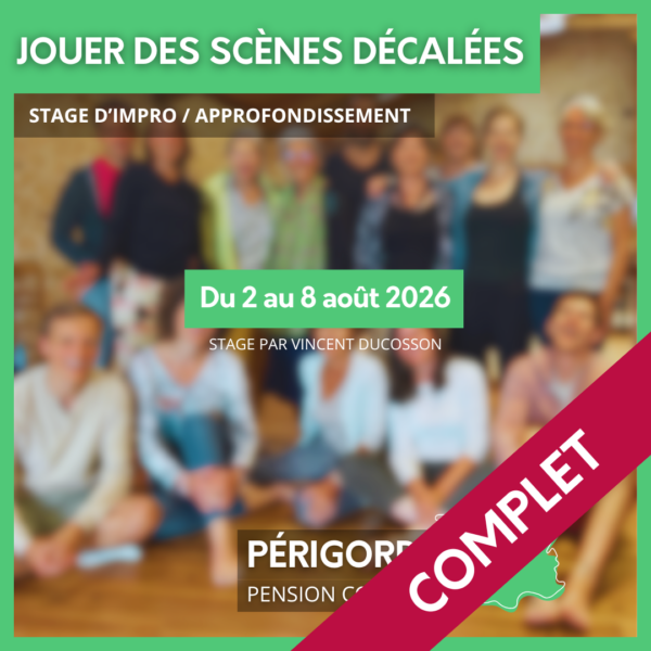 Jouer des scènes décalées été 2026