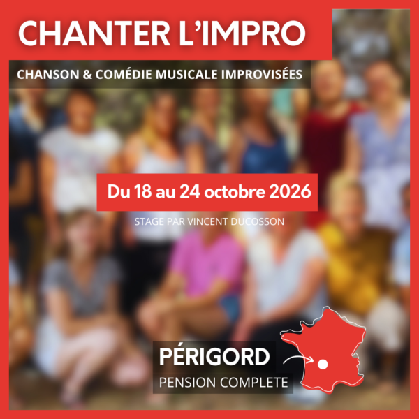Chanter l'improvisation octobre 2026